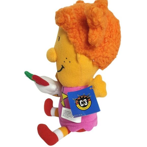 VTG Sonic Cherrie Plush 10.5" Toy Doll Wacky Pack C3 Rocket RARE Collectible HTF - Picture 3 of 8